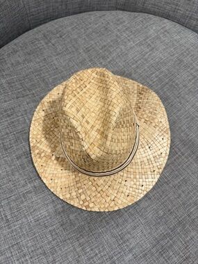 Nagy Hüte Wien Woven Straw Hat in Natural